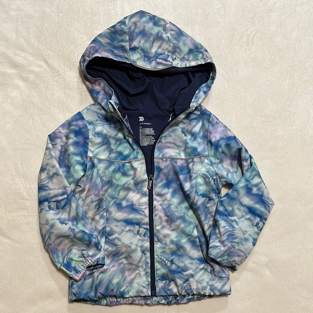 EUC All In motion tye dye light weight jacket size XS (4/5)